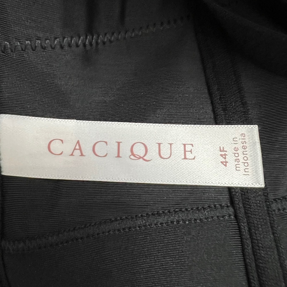 Cacique‎ Bra Women's 44F Black Comfort Bliss Multi Way Convertible Full Coverage - Picture 2 of 10